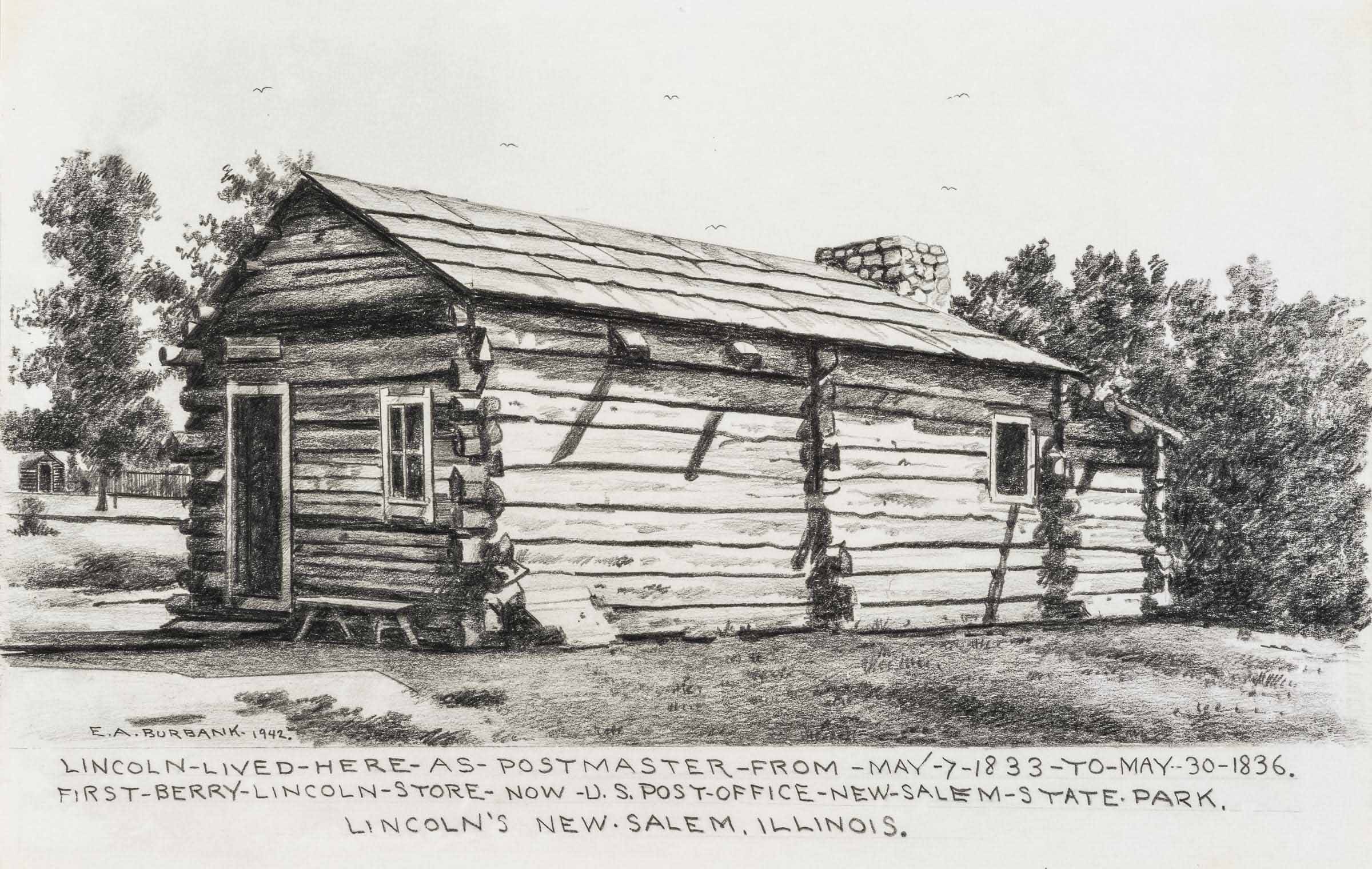 Untitled (Abraham Lincoln’s Post Office)
